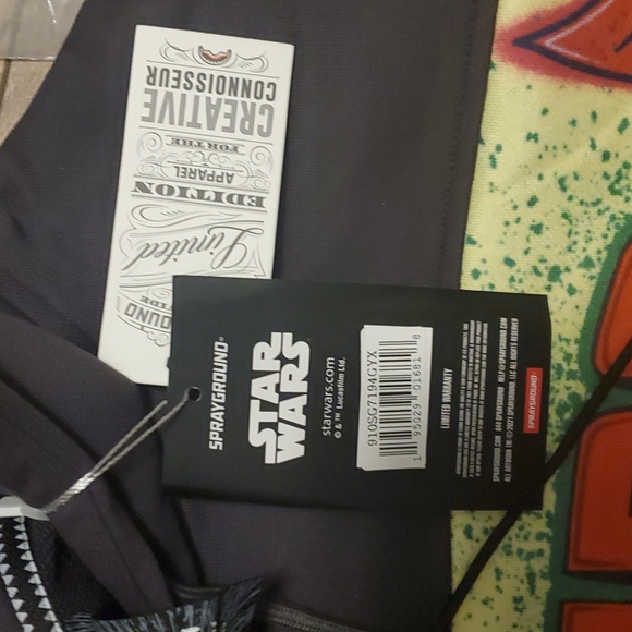 Sprayground Star Wars Mandalorian On The Run Hoody - Picture 6 of 15